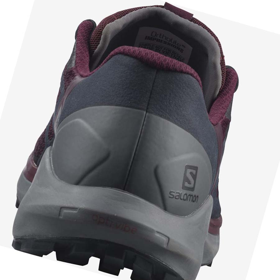 Salomon SENSE RIDE 4 Trail Futócipő Női Lila | HU 2876FDN